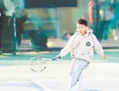 惠济区中小(xiǎo)學(xué)生网球比賽(sài)开拍