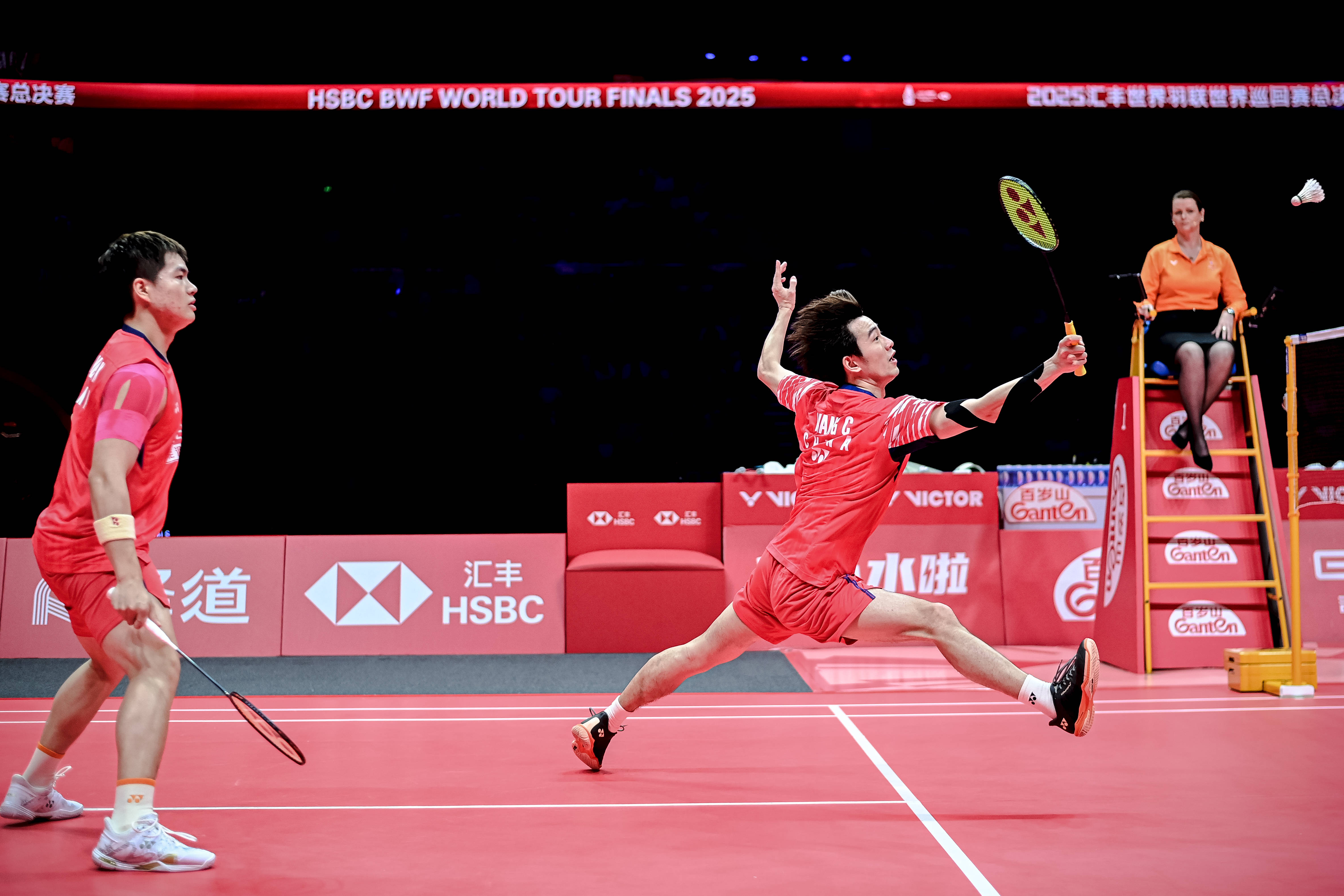 羽毛球(qiú)世巡賽(sài)总决賽(sài)：梁(liáng)伟铿/王昶晉(jìn)級(jí)男双决賽(sài)