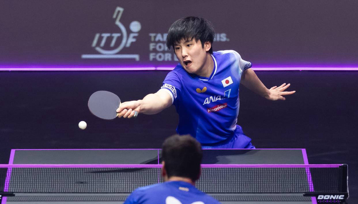 张本美和与张本智和轻松战胜对手，比赛懸(xuán)唸(niàn)不(bù)大