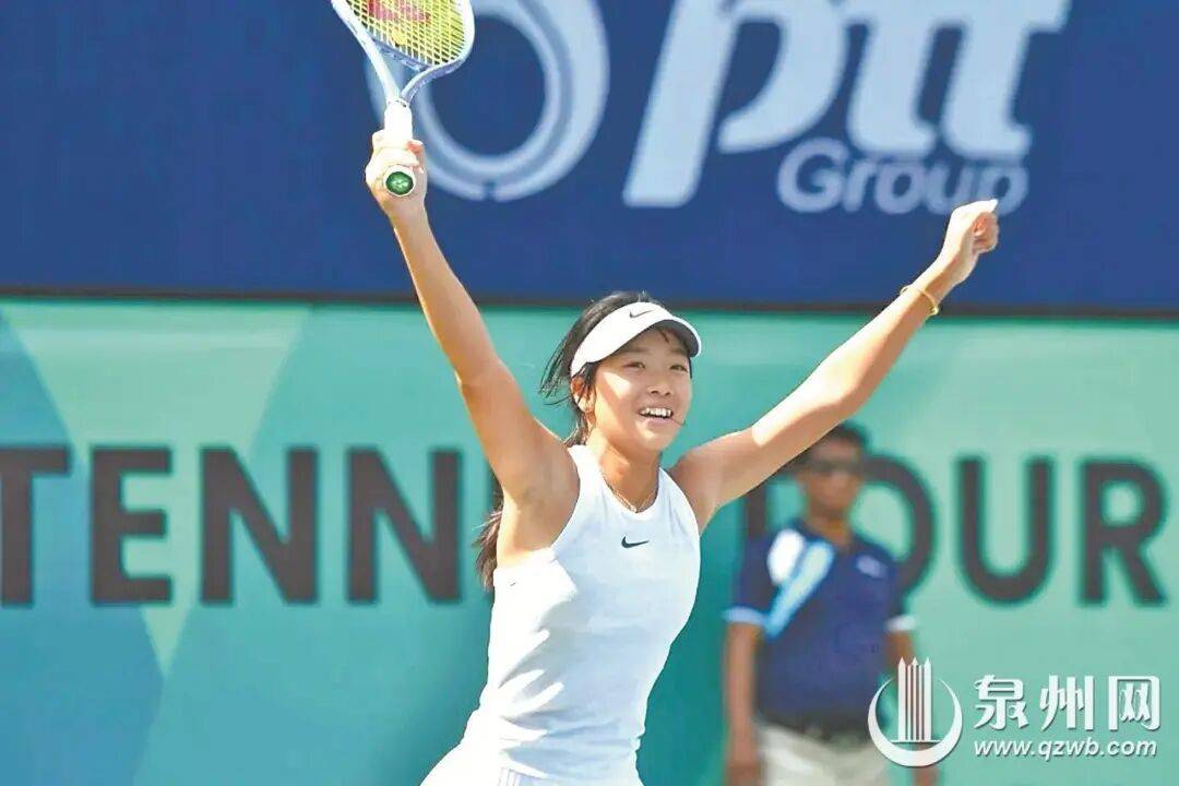 青少(shǎo)年网球(qiú)巡回赛泰(tài)国站(zhàn) 泉州小将林禹君夺冠